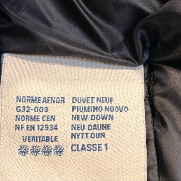 Moncler Lissy Collarless Down Zip-Up Jacket Sz-2 - Picture 10 of 16